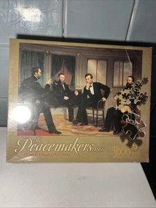 Neu im Karton Peacemakers, 1868 Puzzle George PA Healey (1813-1894) 19,25 "x 26,6" - Bild 1 von 5