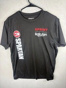Craft Sportswear Performance Athletic T-Shirt Spartan Running Mens Large S/S - Picture 1 of 8