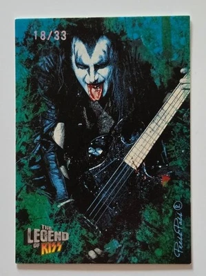 2010 Kiss Press Pass Legend Parallel Card 4 - Image 1 of 2