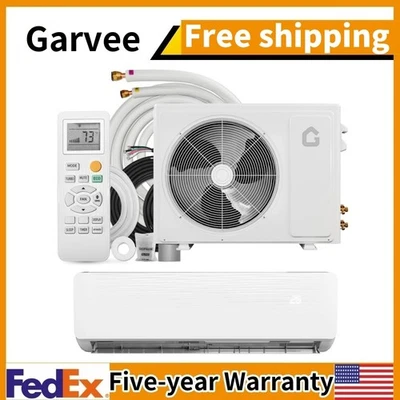 ✅12000 BTU Ductless Mini Split Air Conditioner 115V AC Unit W/Heat Pump 19 SEER2 - Image 1 of 4