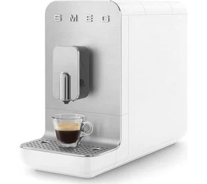 SMEG BCC13WHMUK Coffee Machine - Matte White - BOX DAMAGE - Picture 1 of 7