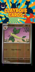 Vibrava Reverse Holo ME02: Phantasmal Flames 052/094 Pokemon TCG NM+ - Picture 1 of 2