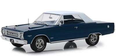 PLYMOUTH Belvedere GTX - 1967 - bluemetallic - Greenlight 1:18 - Immagine 1 di 4