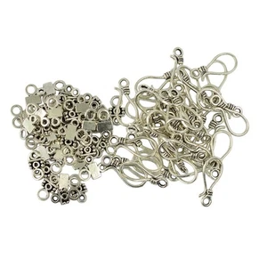 50 Sets Crochet Clasps For Jewelry Necklace Accessories - Picture 1 of 5