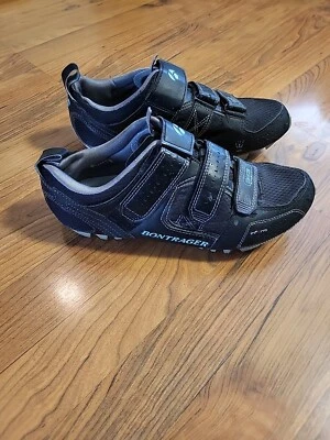Zapatos de ciclismo Bontrager Inform para hombre 9,5 negro gancho lazo Foto 1 de 4