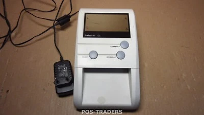 SAFESCAN 125 Counterfeit Money Detector For Euros and British Pounds INCL PSU - Bild 1 von 2