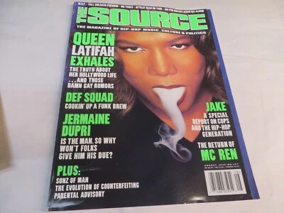 THE SOURCE magazine AUGUST 1998 # 107 QUEEN LAT - Image 1 of 4