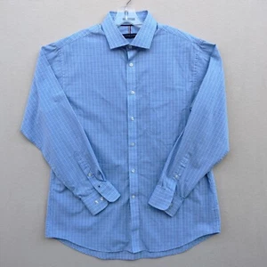 Tommy Hilfiger Regular Fit Blau Oberhemd Herren 16-16,5 34/35 Large Stretch - Bild 1 von 14