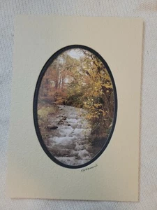 Fotografía vintage de 3-5" x 7" de Barry Gamow firmada y enmarañada - Imagen 1 de 3
