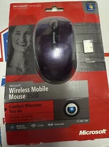 Microsoft Wireless Mobile Mouse 3500 - New - Picture 1 of 2