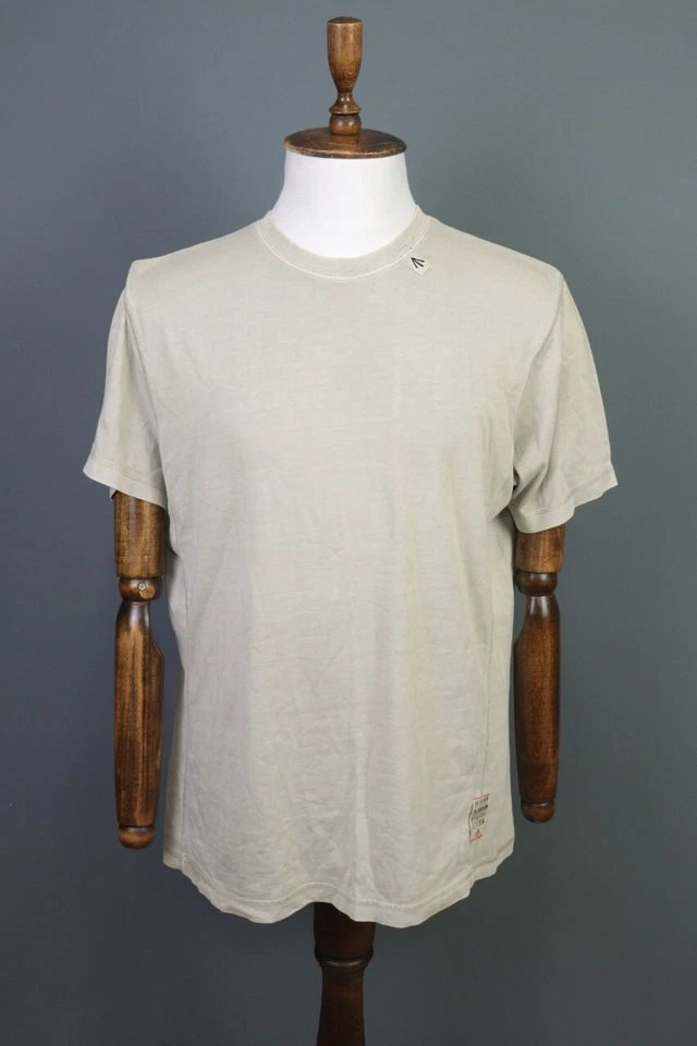 Camiseta Nigel Cabourn Utility Designers Beige Manga Corta Talla L Foto 1 de 4