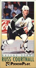 1993-94 PowerPlay Stars Hockey Card #58 Russ Courtnall