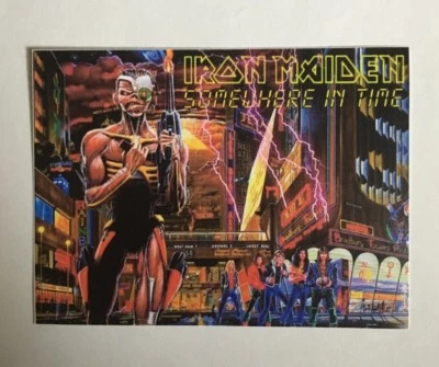 Iron Maiden Sticker - Somewhere In Time