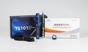 TS100 Mini Portátil OLED Soldador Digital Hierro PR-BC2 Punta Interfaz DC5525 65W - Imagen 1 de 13