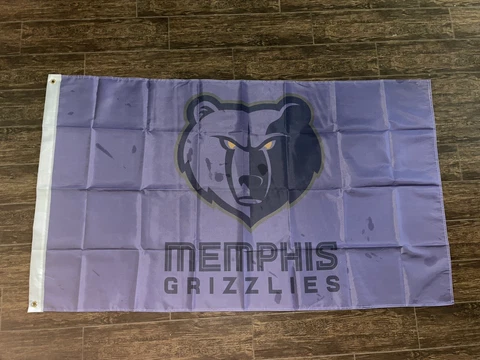 Memphis Grizzles Flag/Banner 3'x5' : Fast Free Shipping Cover