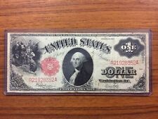 $1 1917 United States Note Legal Tender - Sawhorse ** Red Seal ** Horse Blanket