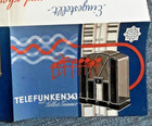 auth. histor. PROSPEKT Werbung für "TELEFUNKEN 343 Radio / Plattenspieler"  1932