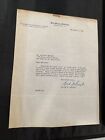1948+Dudley+Degroot+Signed+West+Virginia+Letterhead+Football+Coach+Letter
