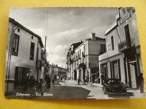 (FG.RR124) LATRONICO - VIA ROMA animata, auto cars (vg 1957, ed. Consoli) - Imagen 1 de 2