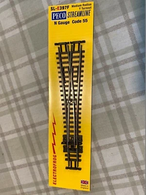 PECO N  SL-E397F CODE 55 MEDIUM RADIUS TURNOUT (  Y  )  ELECTROFROG - Image 1 of 2