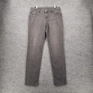 Kut From The Kloth Jeans Womens 10 Gray Emma Skinny Stretch Medium Wash Denim - Picture 1 of 18