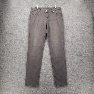 Kut From The Kloth Jeans Womens 10 Gray Emma Skinny Stretch Medium Wash Denim - Image 1 of 4