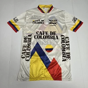 Vitnage Cafe de Colombia Cycling Jersey Size 38 Small/Medium Short Sleeve - Picture 1 of 9