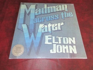 ELTON JOHN VERIFIED EU MADMAN ACROSS WATER RARE 180G GATEFOLD TEXTURED JACKET LP - Picture 1 of 1