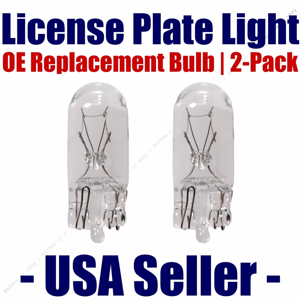 License Plate Bulb 2pk OE Replacement Fits - Listed Asuna Vehicles - 194 - Image 1 of 1