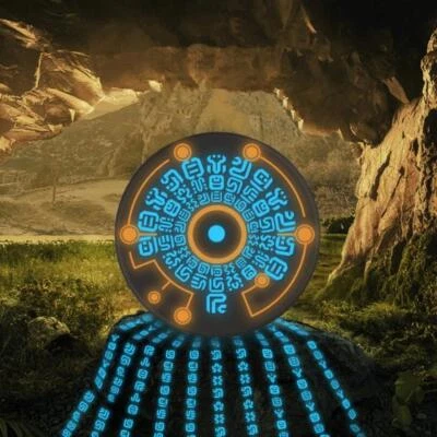 Zelda Wireless Charging Pad 15W Temple Element Magic Circle Charger BOTW TOTK - Image 1 of 4