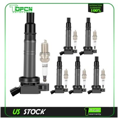 6x Ignition Coil & Iridium Spark Plug Kits for Toyota 4Runner 2003-2009 Tundra - Image 1 of 4