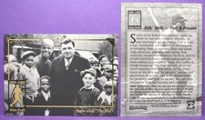 Ken Griffey Jr. Seattle Mariners 1995 Megacards Babe Ruth Collection Card #14