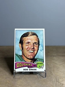 1975 Topps Bob Griese #100 Miami Dolphins - Bild 1 von 2