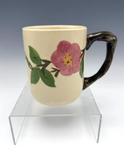 Franciscan Desert Rose Large Grandmug Mug Cup Twisted Vine Handle - Picture 1 of 4