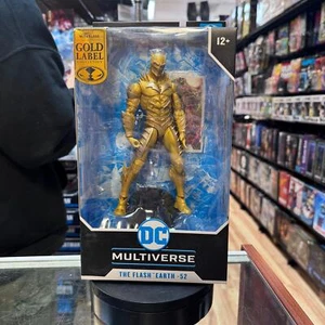 The Flash Earth 52 **Gold Label** 8215 (DC Comics Multiverse, McFarlane) Sealed - Picture 1 of 6