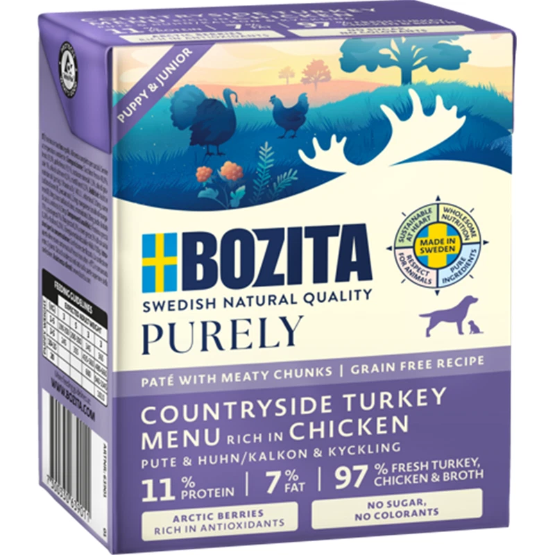 Bozita Purely Puppy & Junior Paté mit Pute 6 x 370g - Bild 1 von 1