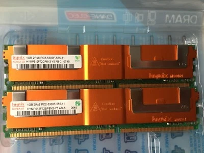 Memory HP 512MB 1Rx8 PC2-5300F DDR2 CL5 Hynix Samsung Elpida - Image 1 of 4
