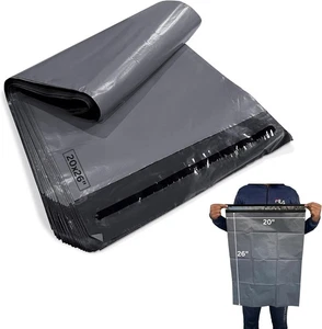100 Grey Mailing Bags 20" x 26" (508 x 660mm) Large Self Adhesive Postage Bags W - Picture 1 of 4