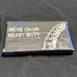 Yoxufa Heavy Duty Drive 35 Kette 140 Glieder ATV Dirt Bike mit Master Links & Tools - Bild 1 von 10