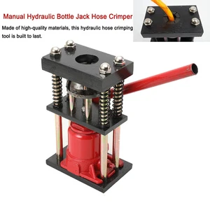 Pipe Pressing Machine Manual Hydraulic Jack Pipe Presser Sprayer Connection Pipe - Picture 1 of 25