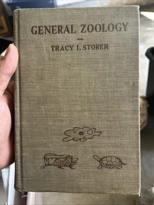 Vintage GENERAL ZOOLOGY by Tracy I. Storer, 1943,  H261 - Picture 1 of 3
