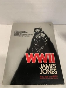 WWII By James Jones 1976 First Edition SC Book World War 2 In Color Book - Picture 1 of 10