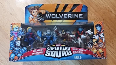 Super Hero Squad THE COMING OF APOCALYPSE Wolverine Nightcrawler Archangel   P28 - Image 1 of 4