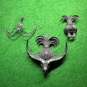 WARHAMMER GUARDIÁN DE SECRETOS PIEZAS DE CABEZA BROCA PARTE BROCAS DEMONIOS SLAANESH SHALAXI 🟢 - Imagen 1 de 5