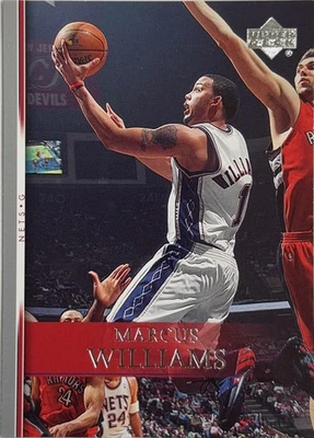 2007-08 Upper Deck #95 Marcus Williams - Image 1 of 2