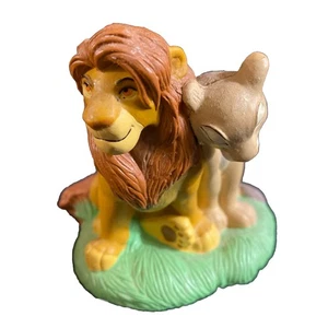 Disney Store Lion King Simba and Nala Cuddling Figurine - Picture 1 of 5