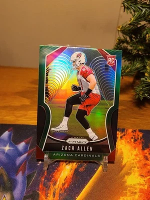2019 Panini Prizm - Rookies Zach Allen #389 Green Prizm (RC) - Image 1 of 2