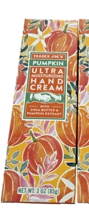 Trader Joe's PUMPKIN crema mani ultra idratante lozione burro di karitè tubo da 3 once - Foto 1 di 4