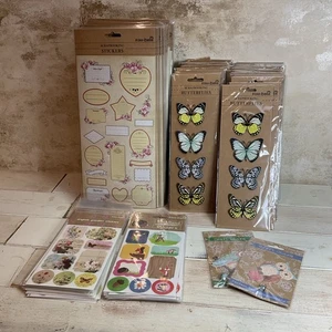 SASS & BELLE Craft Supplies Bundle Wholesale Lot, Charms, Stickers Scrapbooking. - Picture 1 of 5