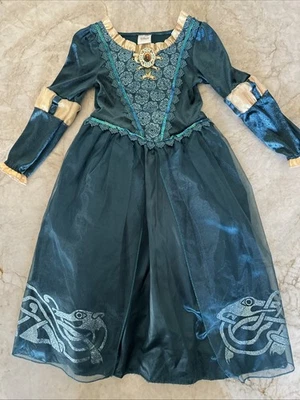 Disfraz de Mérida Valiente Disney Store, Talla S 5/6 Foto 1 de 4